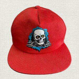 Powell Peralta Ripper Snap Back Cap Red